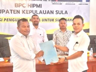 Ini Ketum HIPMI Kepulauan Sula Terpilih