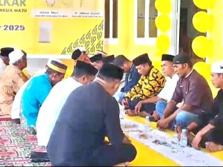 Sambut Perayaan HUT Partai Golkar ke-61, DPD Kepulauan Sula Gelar Doa Syukuran