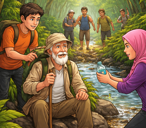 Kakek 61 Tahun yang Dilaporkan Hilang di Hutan Berhasil Ditemukan