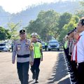 Wakapolda Malut Pimpin Apel Gelar Pasukan Operasi Keselamatan Kie Raha 2026
